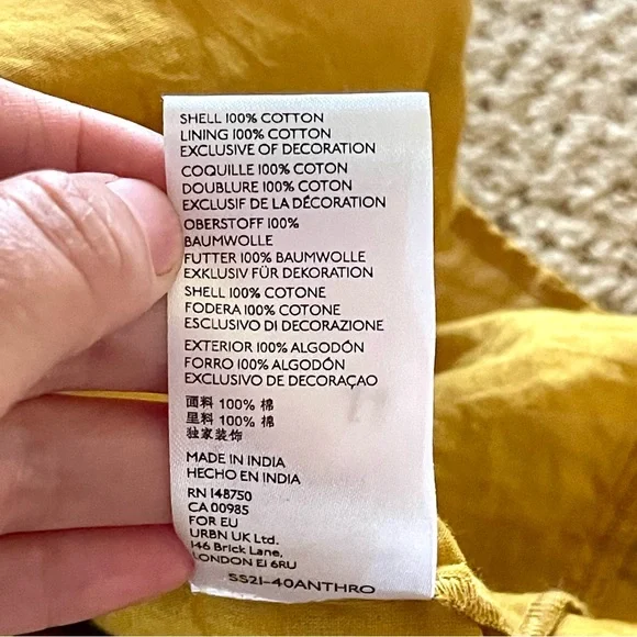 Anthropologie Othilia Aleksia Ruffled Maxi Dress Sz S Cottagecore Embroidered - Picture 10 of 15